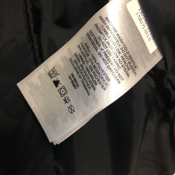 Columbia Black Down Puffer Jacket - Picture 5 of 5